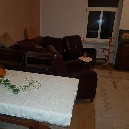 Ferienwohnung Wettin Am Petersbrunnen Bagian luar foto